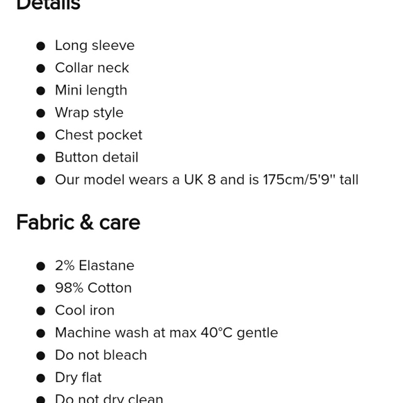 Mini shirt dress - Picture 6 of 6